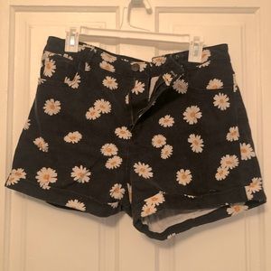 Daisy Denim Shorts